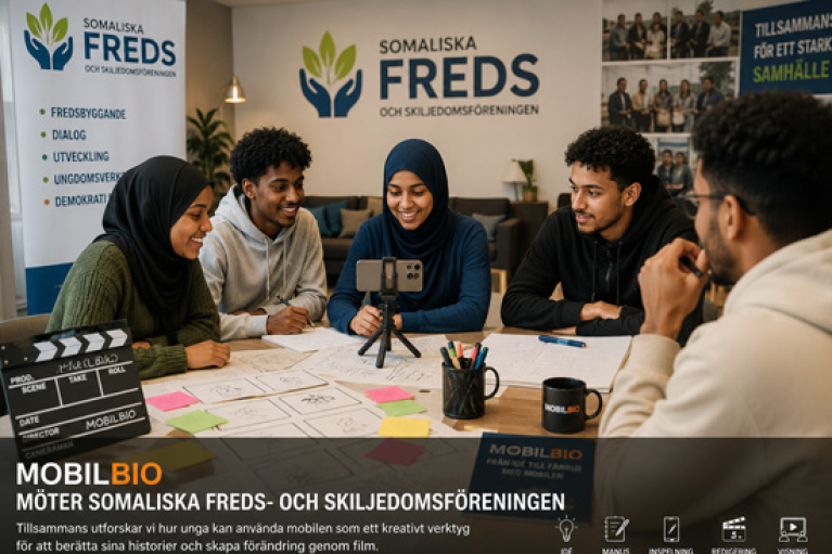 Mobilbio möter Somaliska Fred