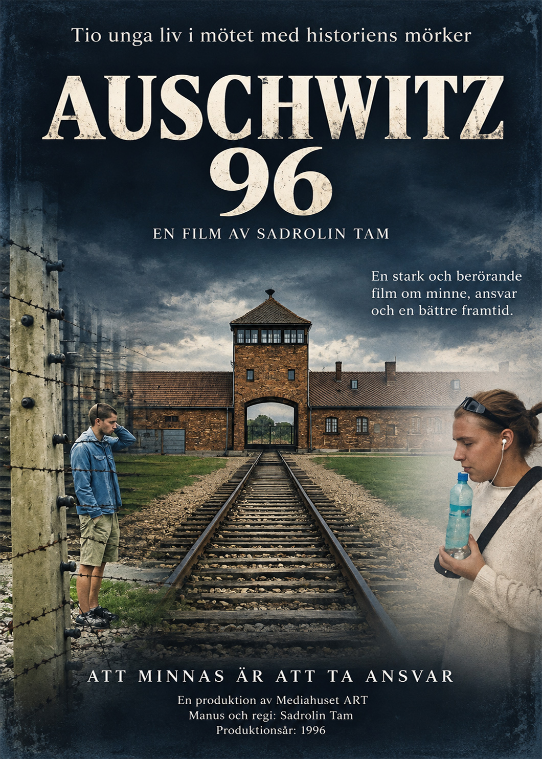 Svensk filmposter för Auschwitz 96